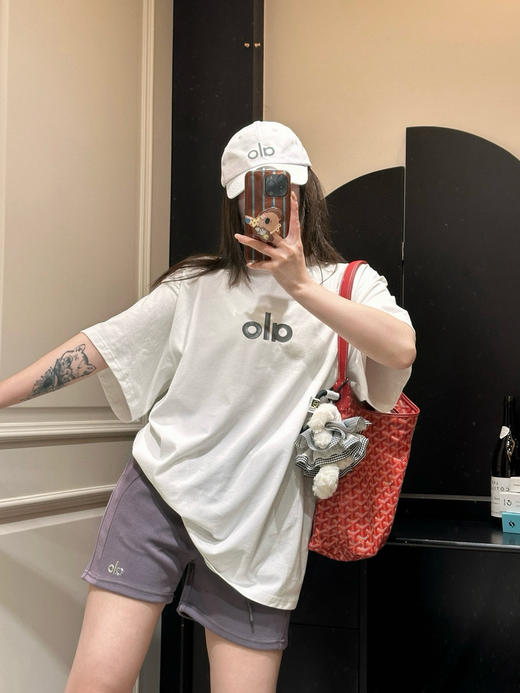 爆火🔥alo tee！反光大标+亮光小标 男女情侣🉑穿 商品图9