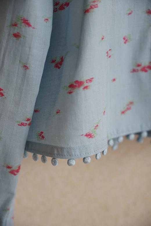 SUSURI 碎花细节感长袖衬衫 商品图10