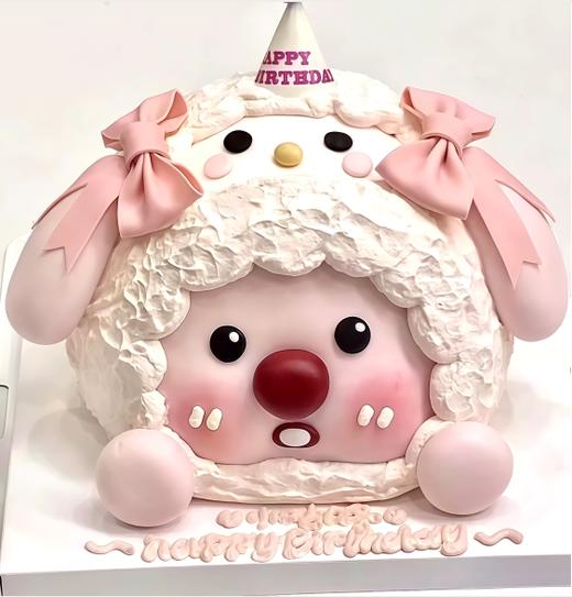 『翻糖蛋糕系列』蝴蝶结露比 商品图0