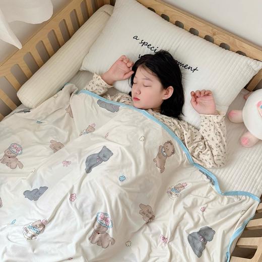A类婴儿裸睡级标准 凉感超柔针织儿童夏被 幼儿园午休夏凉被 商品图11