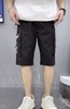38909黑休闲短裤 商品缩略图0