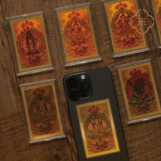  999金箔·12生肖八大守护神 手机贴 智者寺kaiguang 运势亨通！ 商品图2