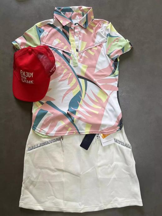 callaway女短裙 UPF50 防晒 百搭 字母条纹 短裙 商品图13