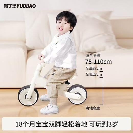 育丁堡儿童平衡车1-3岁宝宝无脚踏学步车滑行车小孩防侧翻溜溜车 商品图7