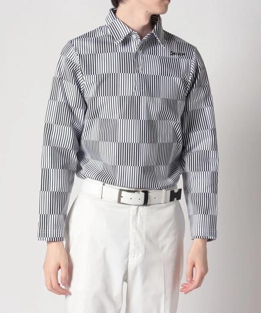 高尔夫Srixon男士条纹印花长袖 商品图2