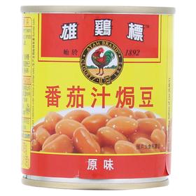 雄鸡标 蕃茄汁焗豆罐头 230g/罐