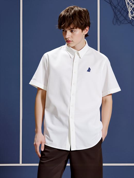 佐丹奴男装短袖衬衫01044202 商品图0