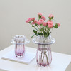 创意简约现代卷边口琉璃花瓶高级艺术感家居套组花盆果盘茶几摆件 商品缩略图2