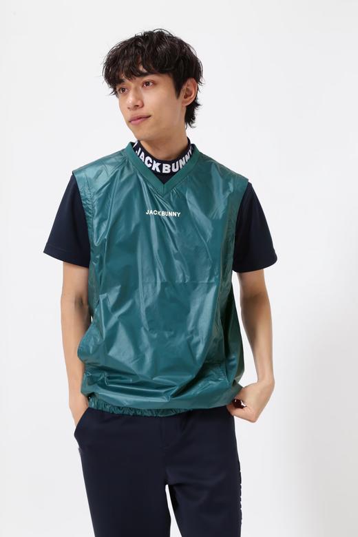 Jack Bunny 高尔夫男士20D斜纹布 三色 防水防风V领套头背心 商品图11