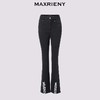【银河精灵-商场同款】MAXRIENY亮片珠绣开衩休闲裤女修身裤子(货号:MC85PA271) 商品缩略图4
