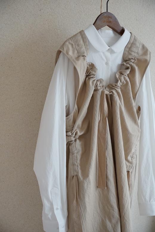 (7折) SUSURI 绑带V领无袖背心连衣裙 商品图7