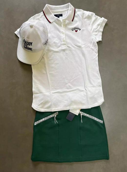 callaway女短裙 UPF50 防晒 百搭 字母条纹 短裙 商品图5