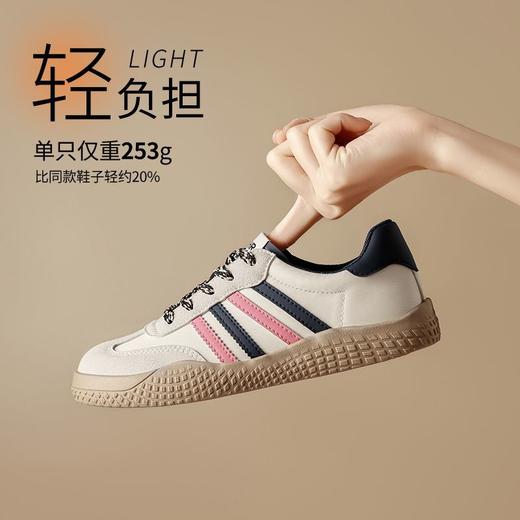 ZHR则则平底柔软板鞋2025春季新款百搭废土风轻便通勤运动休闲鞋 商品图5