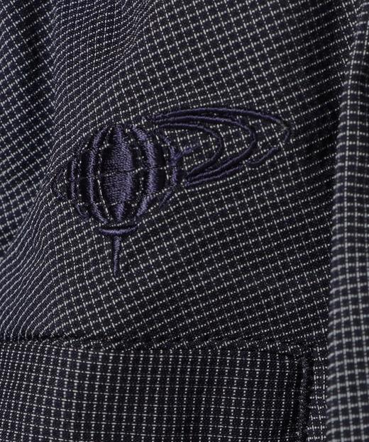 BEAMS GOLF高尔夫橙标 男士 格纹弹力尼龙面料 罗纹束脚长裤 耐磨 速干 商品图12