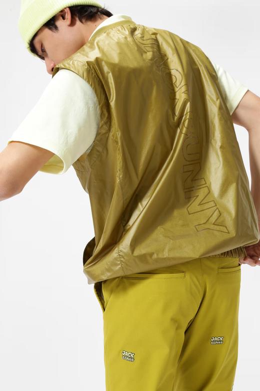 Jack Bunny 高尔夫男士20D斜纹布 三色 防水防风V领套头背心 商品图1