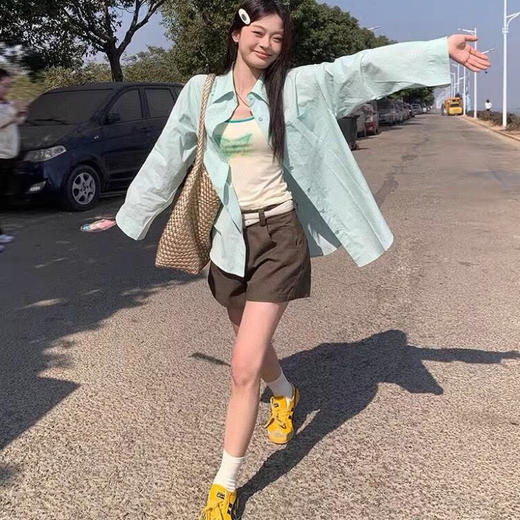 夏日多巴胺衬衫（锁 商品图2