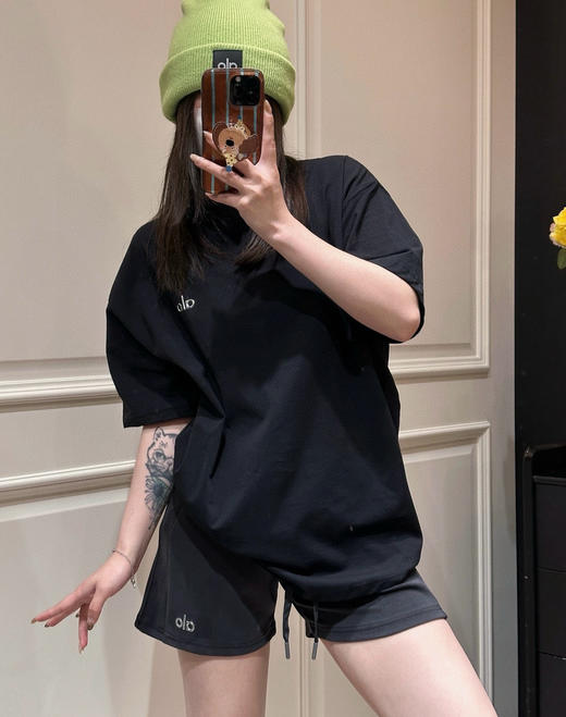 爆火🔥alo tee！反光大标+亮光小标 男女情侣🉑穿 商品图13