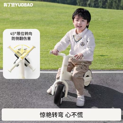 育丁堡儿童平衡车1-3岁宝宝无脚踏学步车滑行车小孩防侧翻溜溜车 商品图5