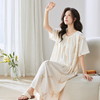 “在云朵上入睡”！【牧棉儿--新中式免Bra云朵棉家居服系列】丝滑软糯云朵棉触感 带胸垫设计防凸点不走光 宽松版型搭配新中式印花 轻薄舒适/吸湿透气/气质优雅/居家休闲/多款式可选 商品缩略图13