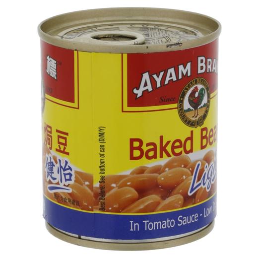 雄鸡标 蕃茄汁低脂焗豆罐头 230g/罐 商品图2