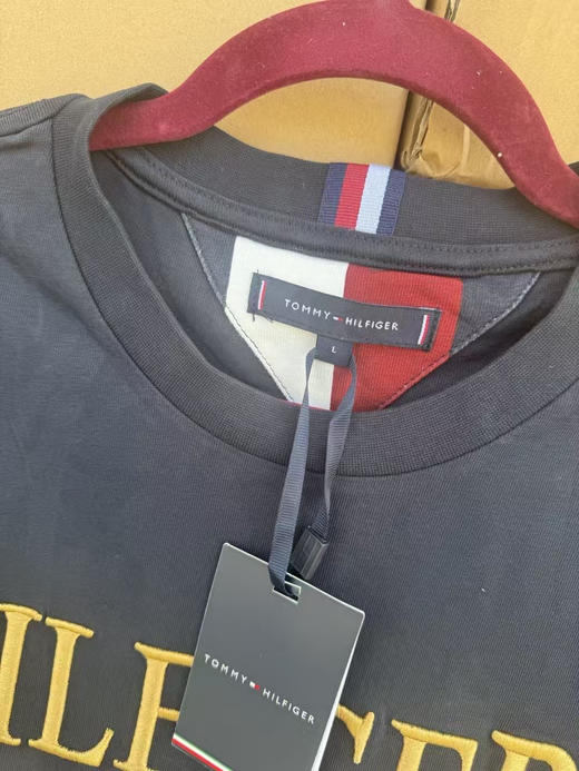 原单正品 Tommy Hilfiger/汤米男装 2025新款夏季男士短袖t恤圆领纯棉半袖金线刺绣休闲打底衫
公司渠道货源，专柜同步在售
尺码M L XL 商品图6