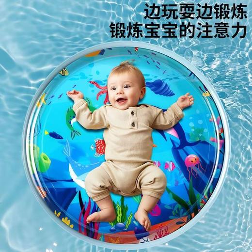 儿童拍拍水垫婴儿宝宝学爬玩具家用训练加厚充气益智爬行引导神器 商品图1