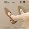 ZHR则则法式复古玛丽珍鞋女2025新款春季百搭通勤鞋低跟气质单鞋 商品缩略图9
