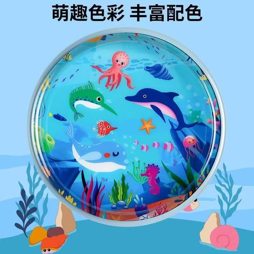 儿童拍拍水垫婴儿宝宝学爬玩具家用训练加厚充气益智爬行引导神器 商品图0