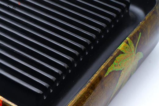 三希堂  流霞系列  枫叶大漆壶承 商品图3