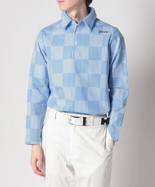 高尔夫Srixon男士条纹印花长袖 商品图4