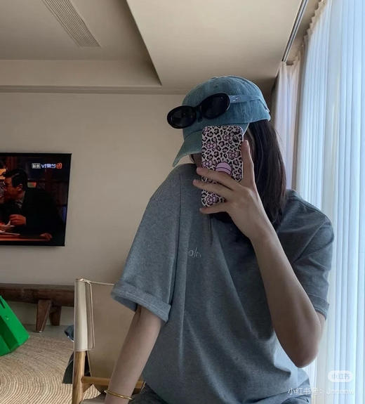 爆火🔥alo tee！反光大标+亮光小标 男女情侣🉑穿 商品图3