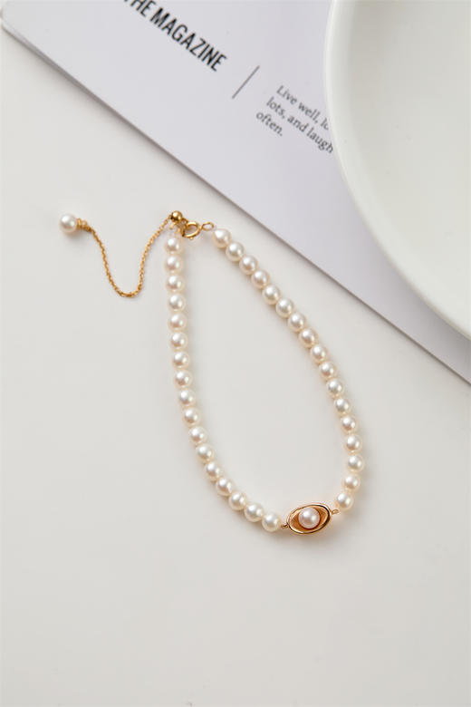 日富一日（珍珠元宝） 小元宝4号baby珍珠手链 商品图1