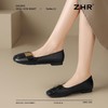 ZHR则则复古浅口单鞋2025新款轻便超软女鞋一脚蹬平底豆豆鞋通勤 商品缩略图7