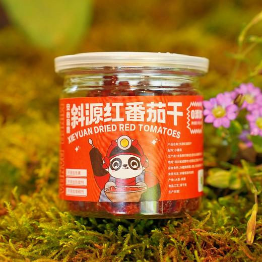 【大邑特产】斜源番茄干100g/瓶自有基地有机标准番茄烘干零添加 商品图1