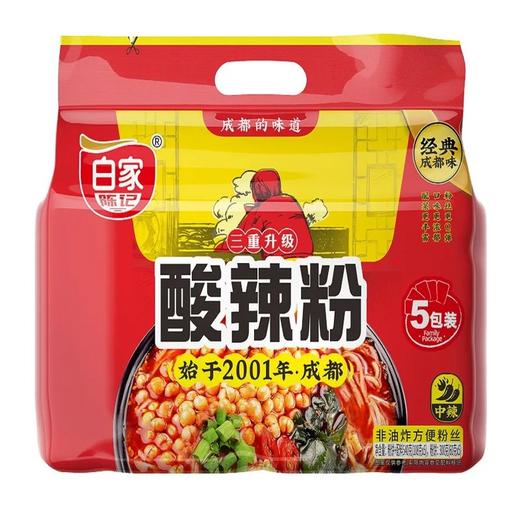 白家陈记 酸辣粉五连包 540g/袋 商品图0