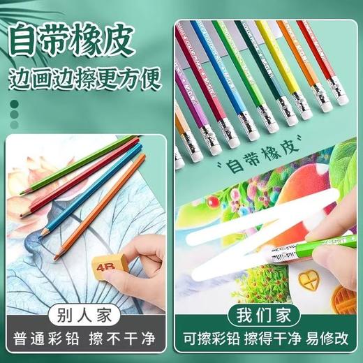 晨光可擦彩色铅笔 商品图3