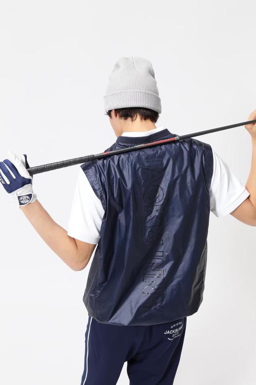 Jack Bunny 高尔夫男士20D斜纹布 三色 防水防风V领套头背心 商品图5