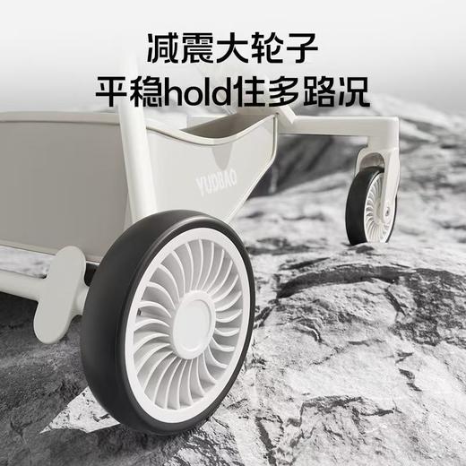 育丁堡婴儿车溜娃神器高景观婴儿推车可坐可躺遛娃神器轻便折叠 商品图2