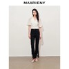 【银河精灵-商场同款】MAXRIENY亮片珠绣开衩休闲裤女修身裤子(货号:MC85PA271) 商品缩略图0
