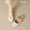 ZHR则则法式包头拖鞋新款气质外穿平底懒人拖一脚蹬玛丽穆勒单鞋 商品缩略图9