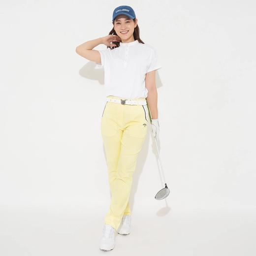 日版高尔夫Callaway1982女士纯色立领短袖凉感200cc透气面料 商品图8