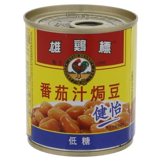雄鸡标 蕃茄汁低脂焗豆罐头 230g/罐 商品图0