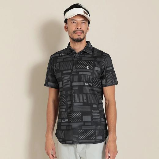 CALLAWAY GOLF 高尔夫 男士 几何印刷C/G JACQUARD短袖衬衫 商品图1