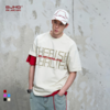 BJHG不计后果 美式短袖男t恤2025新款夏季潮凉感宽松高街撞色上衣 商品缩略图0