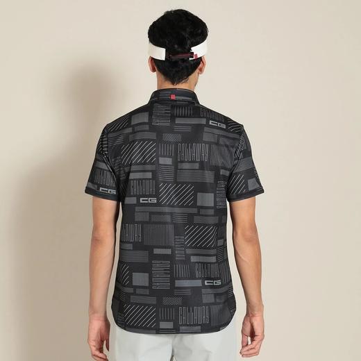 CALLAWAY GOLF 高尔夫 男士 几何印刷C/G JACQUARD短袖衬衫 商品图8