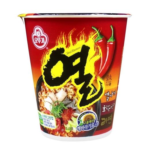 不倒翁 火热拉面杯面 62g/杯 商品图0