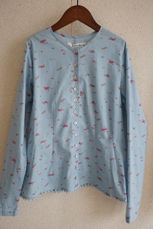 SUSURI 碎花细节感长袖衬衫 商品图14