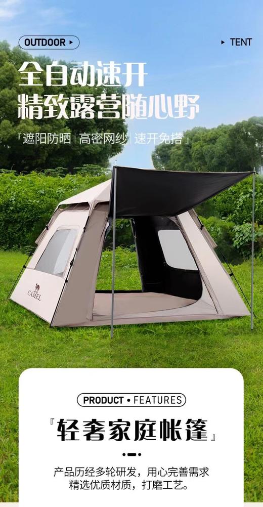 黑胶帐篷露营 商品图1