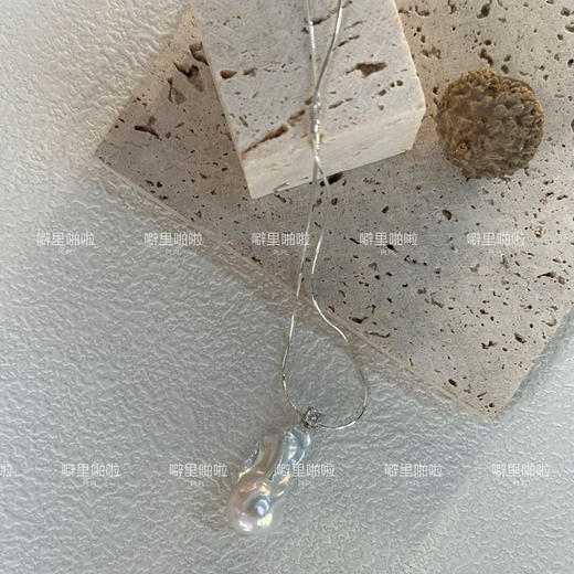 天然巴洛克系列 小巴戴妃项链 商品图0