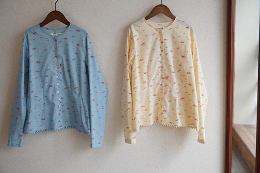 SUSURI 碎花细节感长袖衬衫 商品图7